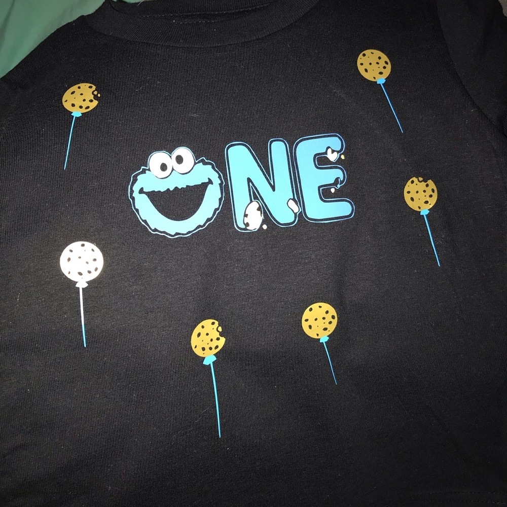 Custom Elmo birthday shirt